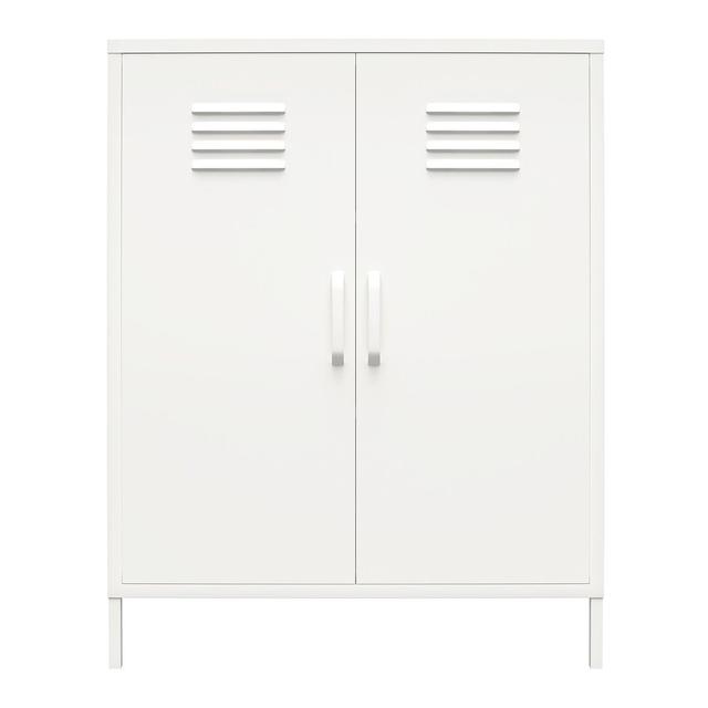 Mission District Stor Cabinet 2D 17 Stories Colour: Soft White on Productcaster.