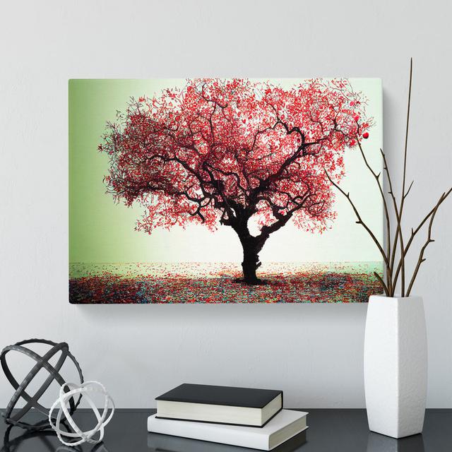 Tremendous Apple Tree - Wrapped Canvas Print ClassicLiving Size: 40cm H x 60cm W x 3cm D on Productcaster.