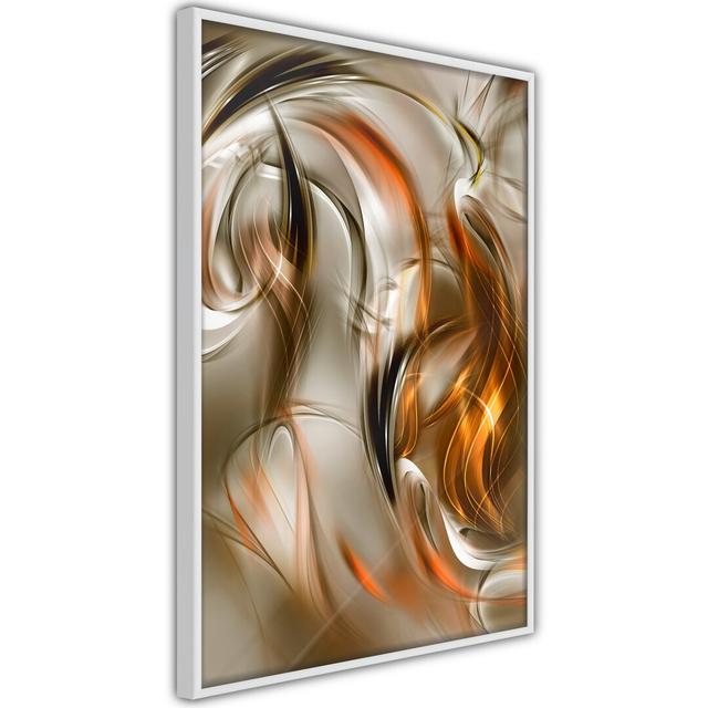 Amber Breeze - Single Picture Frame Print Fairmont Park Frame Option: Gold Framed, Size: 45cm H x 30cm W x 2cm D on Productcaster.