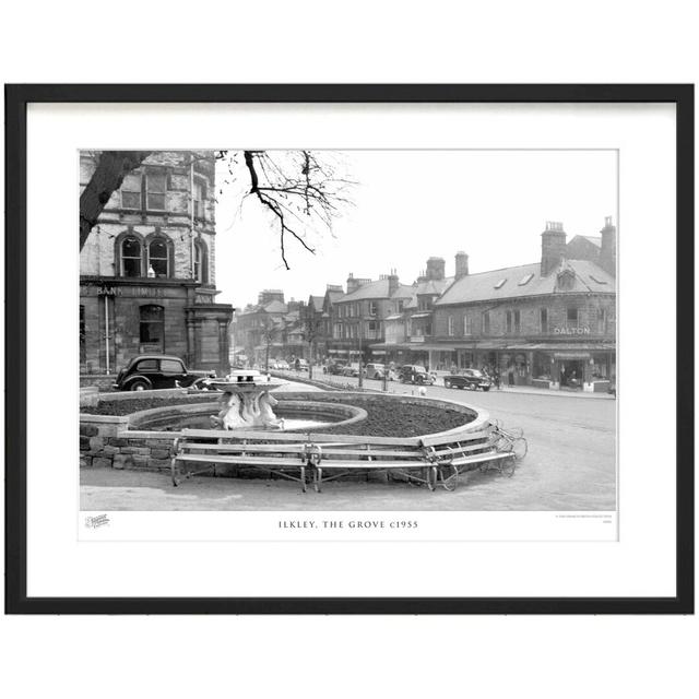 'Ilkley, the Grove C1955' - Picture Frame Photograph Print on Paper The Francis Frith Collection Size: 28cm H x 36cm W x 2.3cm D on Productcaster.