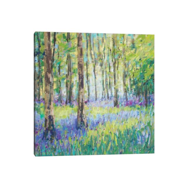 Bluebell Woods by Jennifer Gardner - Wrapped Canvas Gallery-Wrapped Canvas Giclée ClassicLiving Size: 45.72cm H x 45.72cm W x 3.81cm D on Productcaster.