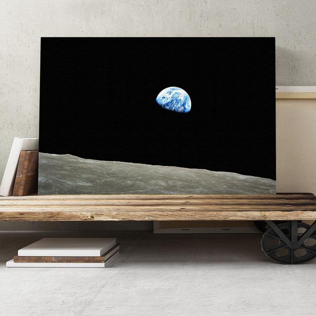 Earth from Space Photographic Print on Canvas East Urban Home Size: 40cm H x 60cm W on Productcaster.