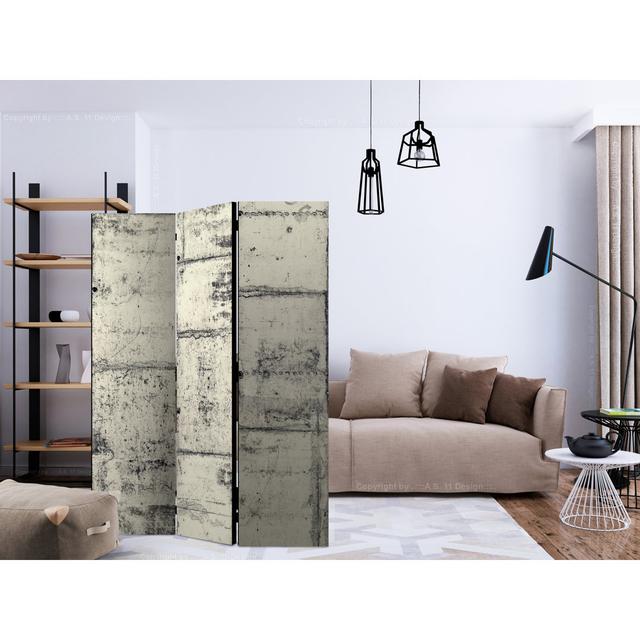 Giulietta 135cm W x 172cm H 3 - Panel Solid Wood Folding Room Divider East Urban Home on Productcaster.