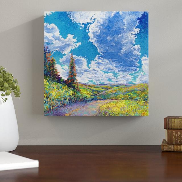 Edge Of Canyon Road by Iris Scott - Wrapped Canvas Print East Urban Home Size: 91.44cm H x 91.44cm W on Productcaster.