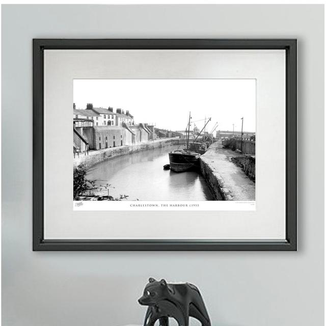 Charlestown, The Harbour C1955 - Single Picture Frame Print The Francis Frith Collection Size: 60cm H x 80cm W x 2.3cm D on Productcaster.