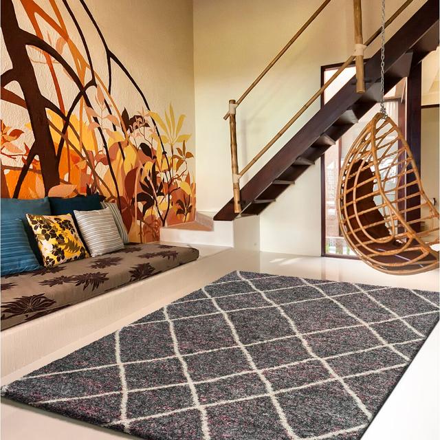 Mordenhill White Rug Borough Wharf Rug Size: Rectangle 133 x 190cm on Productcaster.