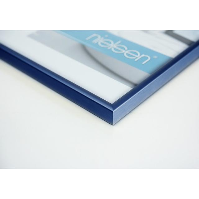 Crabill Photo Frame 17 Stories Size (picture): 84.1cm H x 59.4cm W, Colour: Blue on Productcaster.