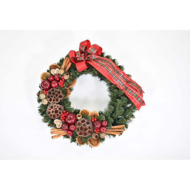 45cm Artificial Wreath The Seasonal Aisle on Productcaster.