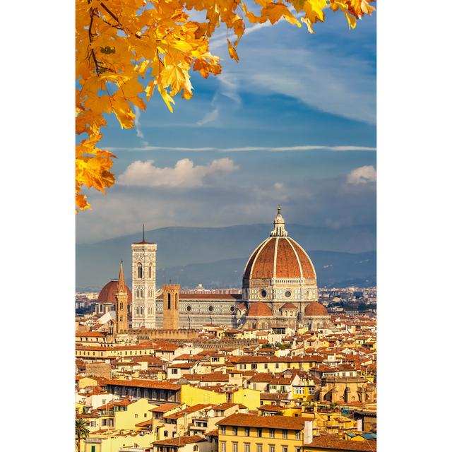 Jarek Duomo Cathedral In Florence - Wrapped Canvas Photograph 17 Stories Size: 46cm H x 30cm W x 3.8cm D on Productcaster.