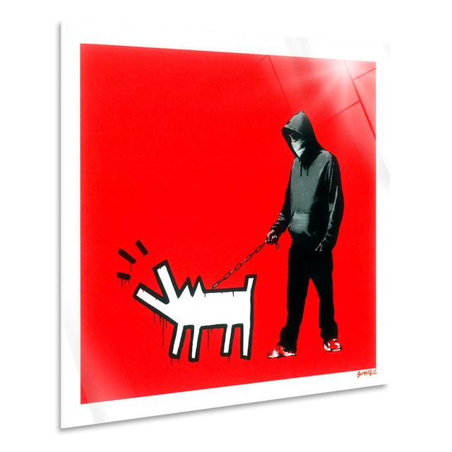 Choose Your Red Weapon by Banksy - Unframed Graphic Art Ebern Designs Size: 95cm H x 95cm W on Productcaster.