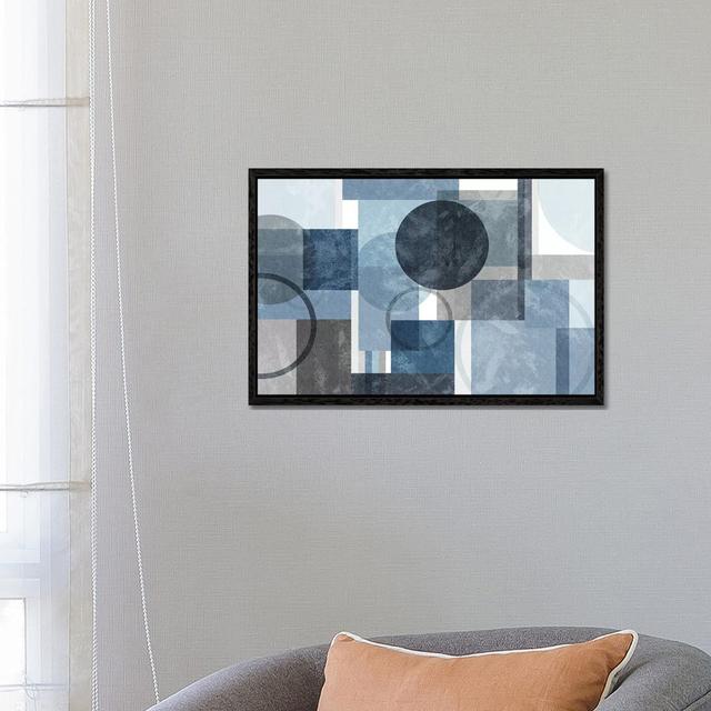 Chelsea Dusk by Natalie Carpentieri - Graphic Art Print on Canvas Ebern Designs Format: Black Framed, Size: 45.72cm H x 66.04cm W x 3.81cm D on Productcaster.