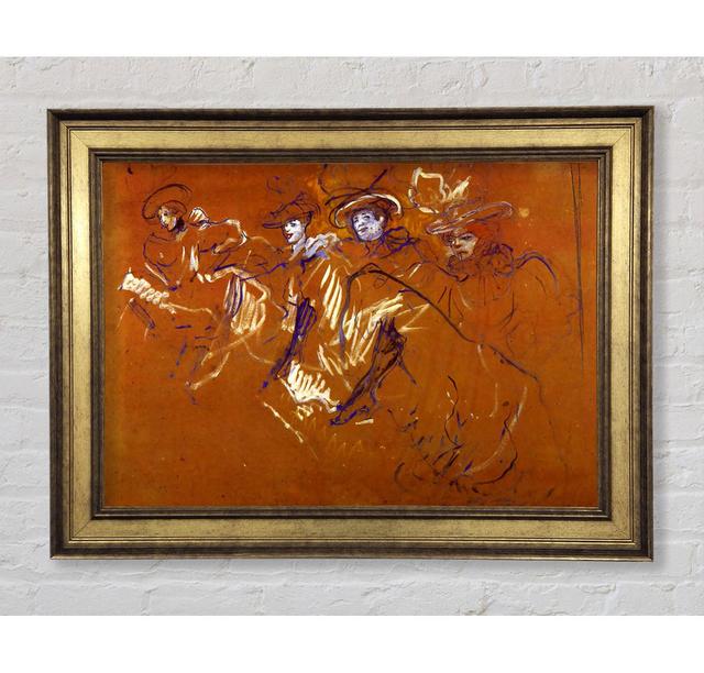 Mlles Eglantines by Toulouse Lautrec - Single Picture Frame Art Prints Bright Star Size: 59.7cm H x 84.1cm W x 8cm D on Productcaster.