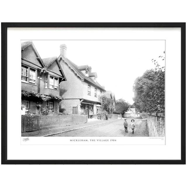 Mickleham, The Village 1904 by Francis Frith - Single Picture Frame Print The Francis Frith Collection Size: 28cm H x 36cm W x 2.3cm D on Productcaster.