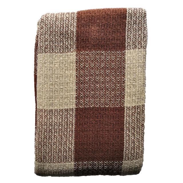 Vanscoy Throw Blanket Brambly Cottage Colour: Brown on Productcaster.