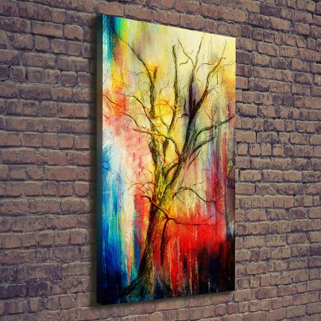 Abstract Tree - Wrapped Canvas Art Prints Rosalind Wheeler on Productcaster.