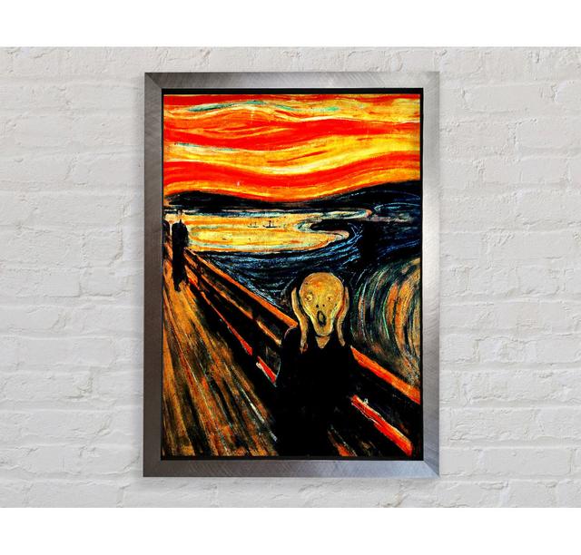 Edvard Munch Der Schrei - Druck Bright Star Größe: 118,9 cm H x 84,1 cm B on Productcaster.