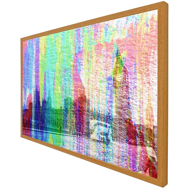 Rainbow Bridge - Single Picture Frame Art Prints ClassicLiving Size: 41cm H x 61cm W x 4cm D, Frame Option: Oak on Productcaster.