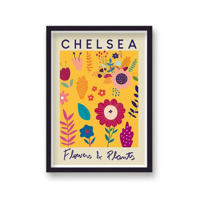 Plants And Flowers Chelsea - Single Picture Frame Art Prints Happy Larry on Productcaster.