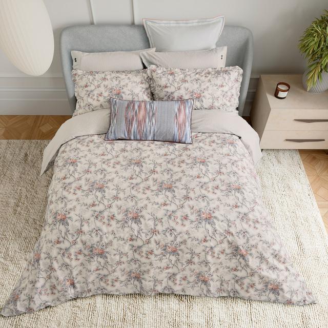 Estelle Cotton Duvet Cover Set Bedeck of Belfast Size: King Cover Set +2 Standard Pilowcases on Productcaster.