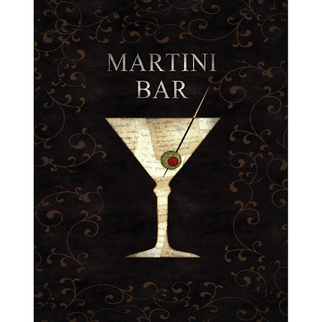 Martini Bar - Wrapped Canvas Painting Print Rosalind Wheeler Size: 122cm H x 81cm W x 3.8cm D on Productcaster.