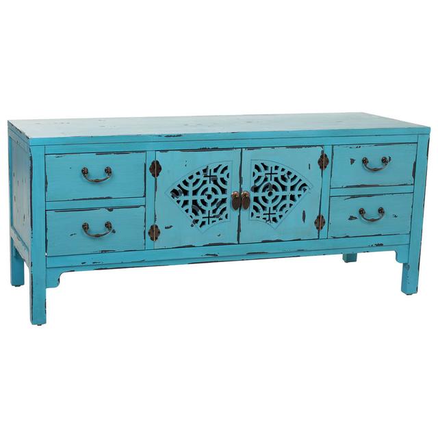 Taniya 120cm Sideboard Langley Street Colour: Blue on Productcaster.