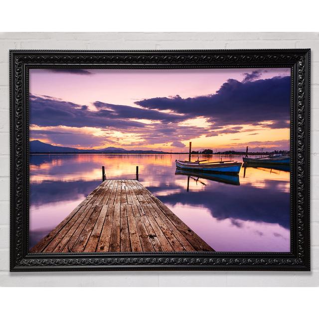 Reflections 2 - Single Picture Frame Art Prints Longshore Tides Size: 59.7cm H x 84.1cm W on Productcaster.