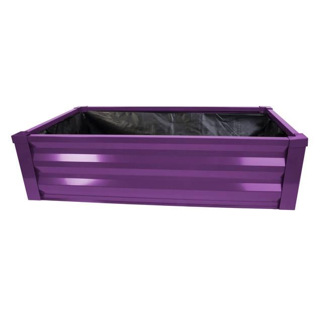 SantaBarbara Planter Box Freeport Park Colour: Eggplant on Productcaster.