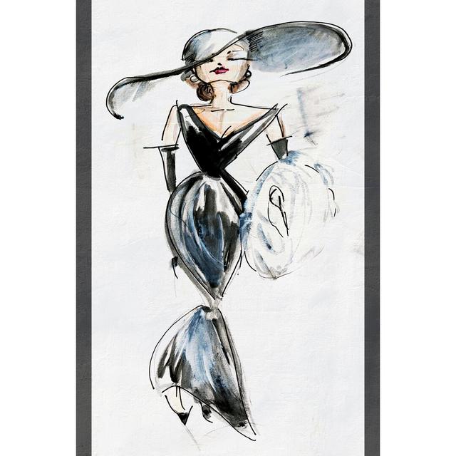 Fashion Une by Jarman Fagalde - Wrapped Canvas Painting Canora Grey Size: 46cm H x 30cm W on Productcaster.