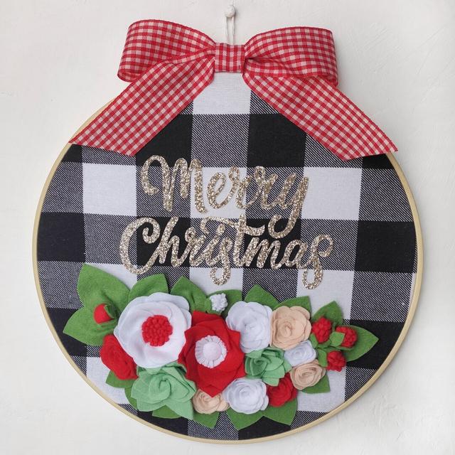 Merry Christmas Wreath Wall Décor The Seasonal Aisle on Productcaster.