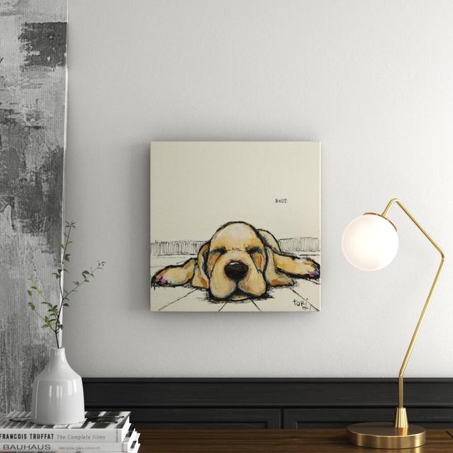 Rest - Wrapped Canvas Painting Print East Urban Home Size: 45cm H x 45cm W x 2cm D on Productcaster.