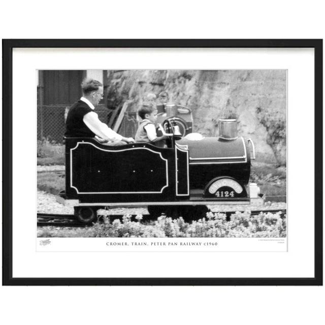 'Cromer, Train, Peter Pan Railway C1960' by Francis Frith - Picture Frame Photograph Print on Paper The Francis Frith Collection Size: 40cm H x 50cm W on Productcaster.