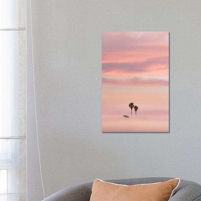 Just Another Sunset by Nirs Photography - Wrapped Canvas Painting Natur Pur Size: 66.04cm H x 45.72cm W x 3.81cm D on Productcaster.