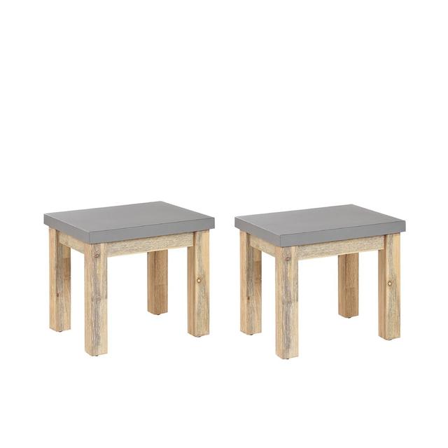 Dameyune Stool (Set of 2) Ebern Designs on Productcaster.