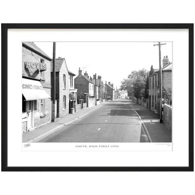 Earith, High Street C1955 by Francis Frith - Single Picture Frame Print The Francis Frith Collection Size: 45cm H x 60cm W x 2.3cm D on Productcaster.