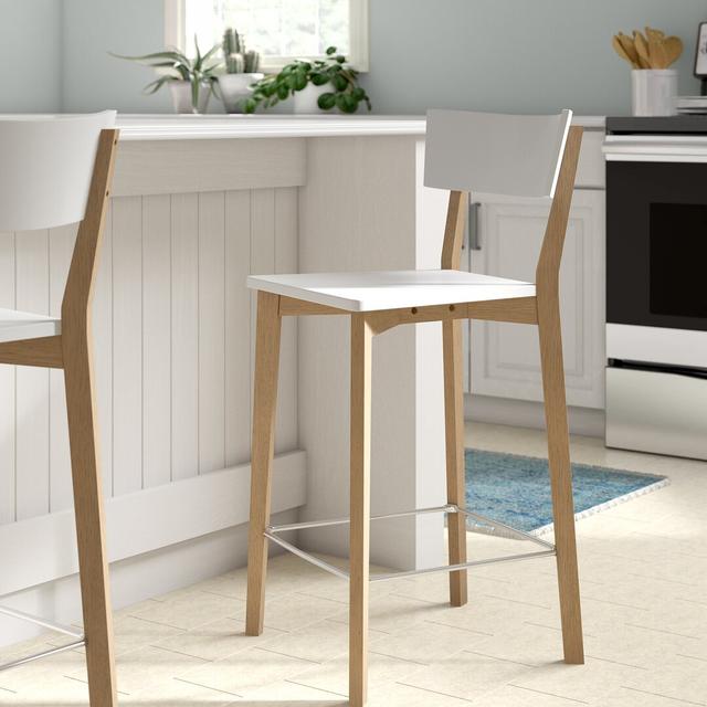 Kyra 66cm Bar Stool (Set of 2) Isabelline on Productcaster.