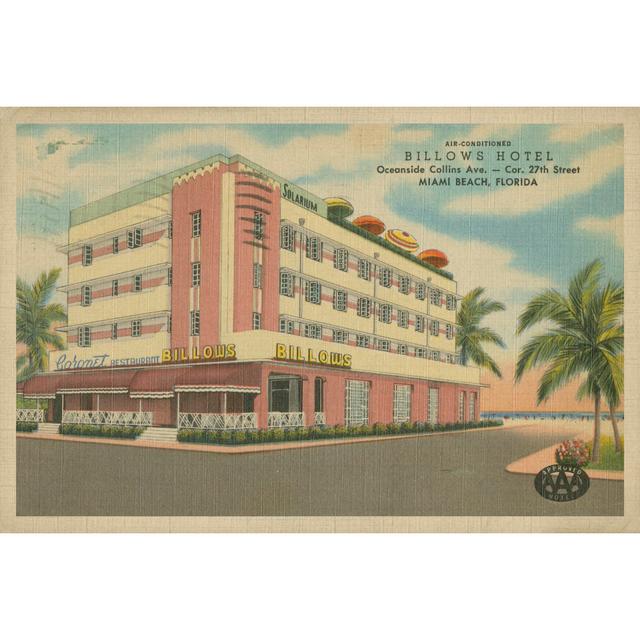 Miami Beach VI - Wrapped Canvas Art Prints Ebern Designs Size: 61cm H x 91cm W x 3.8cm D on Productcaster.