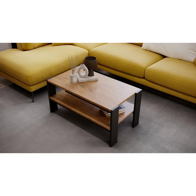 Lurine Coffee Table with Storage 17 Stories Colour: Mid-century on Productcaster.