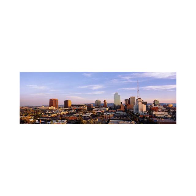 Downtown Skyline, Phoenix, Arizona, Maricopa County, USA - Wrapped Canvas Panoramic Photograph Ebern Designs Size: 50.8cm H x 152.4cm W x 3.81cm D on Productcaster.