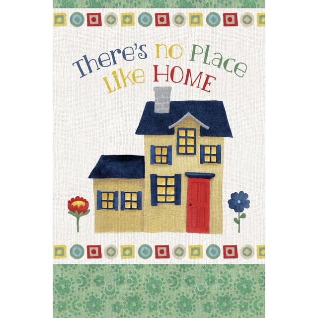 No Place Like Home V2 by Beth Grove - Wrapped Canvas Art Prints ClassicLiving Size: 30cm H x 20cm W x 3.8cm D on Productcaster.