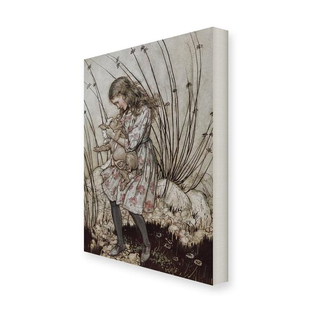 Arthur Rackham - Wrapped Canvas Print East Urban Home Size: 80 cm H x 60 cm W x 5 cm D on Productcaster.