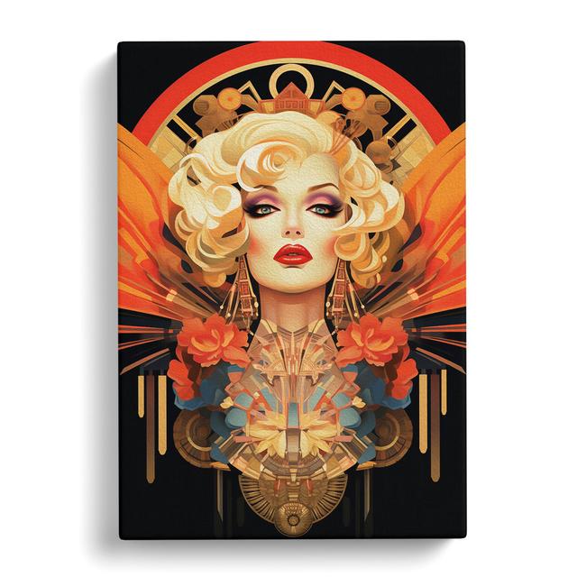 Drag Queen Deco - Print Marlow Home Co. Size: 50cm H x 35cm W x 3cm D on Productcaster.