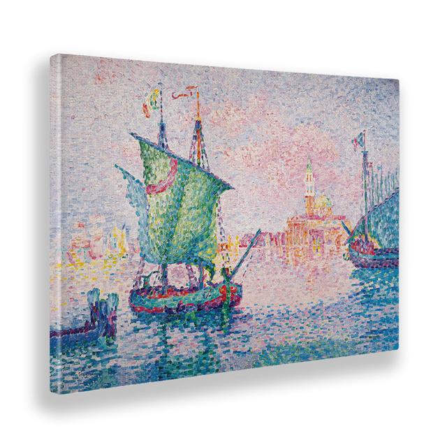 Acrylbild Venedig die Wolke von Paul Signac Küstenhaus Größe: 65 cm H x 95 cm B, Format: Stoff on Productcaster.