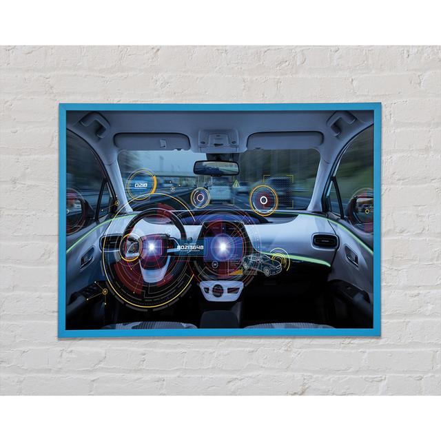 The Car of the Future - Single Picture Frame Art Prints Brayden Studio Size: 21cm H x 29.7cm W on Productcaster.