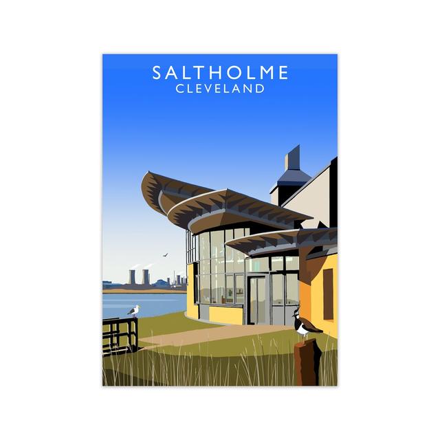 Saltholme Cleveland by Richard O'Neill - Graphic Art Print on Paper 17 Stories Size: 594 cm H x 42 cm W on Productcaster.