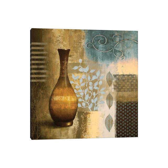 Earthly Pottery II by Michael Marcon - Wrapped Canvas Painting Brambly Cottage Size: 30.48cm H x 30.48cm W x 1.91cm D on Productcaster.