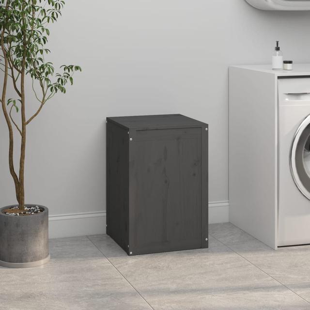 Laundry Box Cabinet Laundry Bin Ebern Designs Colour: Grey on Productcaster.