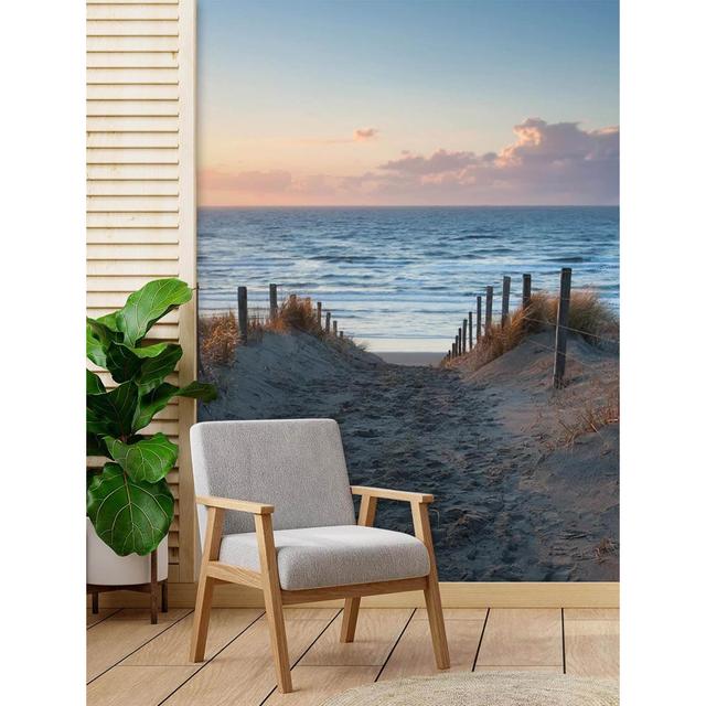 Tapete Parnassus Haus am Meer Größe: 210 cm L x 150 cm B on Productcaster.