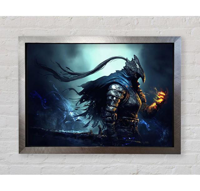 The Dark Warrior Framed Print Bright Star Size: 59.7cm H x 84.1cm W on Productcaster.