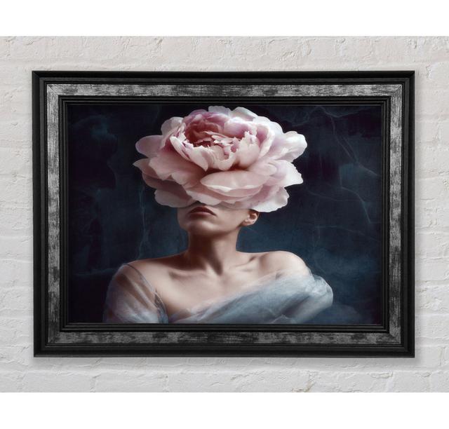 The Pink Flower Head - Single Picture Frame Art Prints Canora Grey Size: 21cm H x 42cm W x 8cm D on Productcaster.