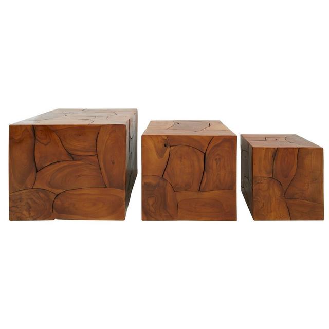 Lockhart Accent Stool (Set of 3) Union Rustic on Productcaster.